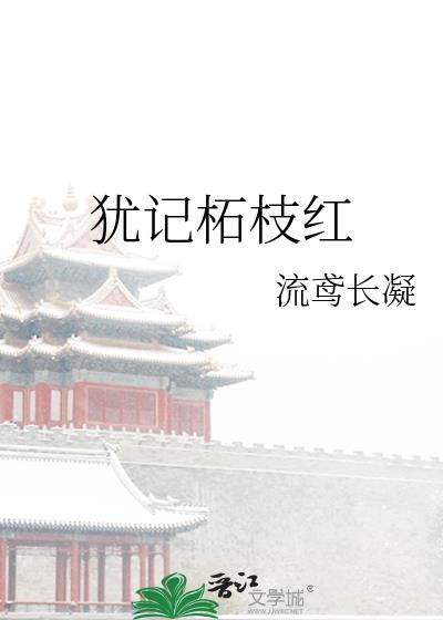 犹记柘枝红 小说